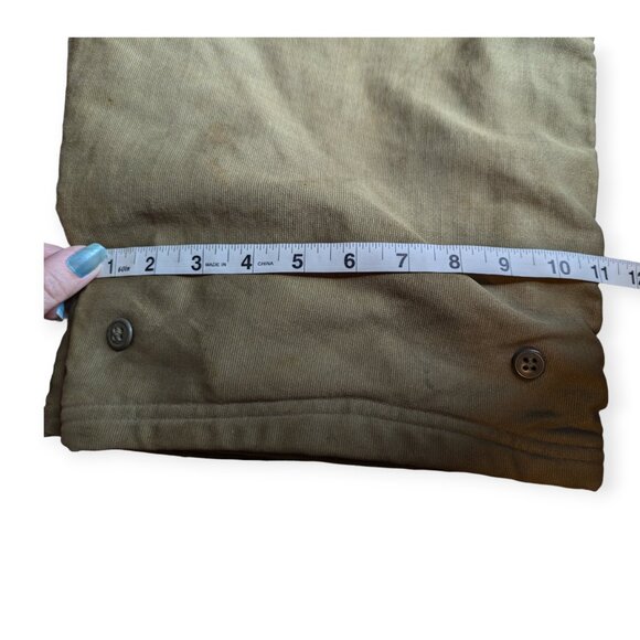 Vintage 1940s WW2 US Navy Deck Bibs Pants Overalls Contract NXsx51851 Size Med - Picture 14 of 16